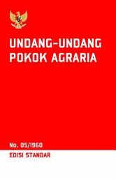 Icon image Undang Undang Pokok Agraria