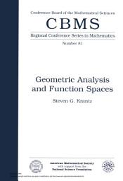 Icon image Geometric Analysis and Function Spaces: Volume 81