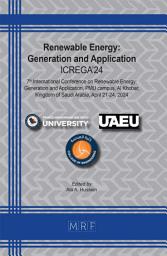 Icon image Renewable Energy: Generation and Application: ICREGA’24