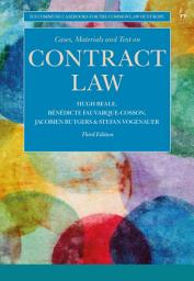 Icon image Cases, Materials and Text on Contract Law