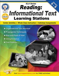 Icon image Reading, Grades 6 - 8: Informational Text Learning Stations