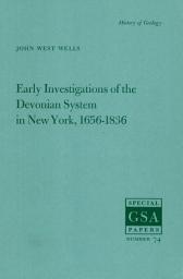 Icon image Early Investigations of the Devonian System in New York, 16561836