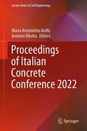 Icon image Proceedings of Italian Concrete Conference 2022