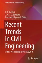 Icon image Recent Trends in Civil Engineering: Select Proceedings of ICRTICE 2019