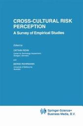 Icon image Cross-Cultural Risk Perception: A Survey of Empirical Studies