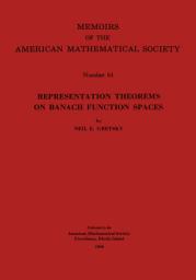 Icon image Representation Theorems on Banach Function Spaces