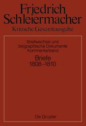 Icon image Briefwechsel 1808-1810: Kommentarband