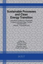 Icon image Sustainable Processes and Clean Energy Transition: ICSuPCET2022