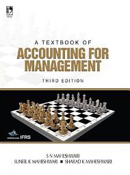 Icon image A Textbook of Accounting for Management, 3rd Editionn