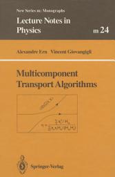 Icon image Multicomponent Transport Algorithms