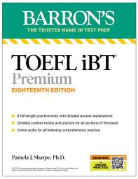 Icon image TOEFL iBT Premium with 8 Online Practice Tests + Online Audio, Eighteenth Edition