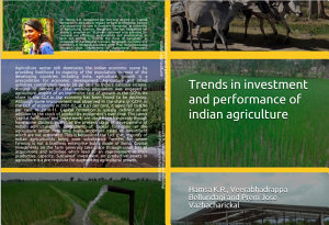 Icon image Trends in investment and performance of indian agriculture