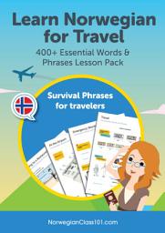 Icon image Learn Norwegian for Travel: 400+ Essential Words & Phrases Lesson Pack