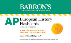 Icon image AP European History Flashcards, Second Edition: Up-to-Date Review