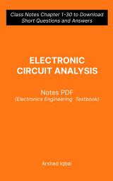 Icon image Electrical Circuits Analysis Questions and Answers PDF: Competitive Exam Questions for Class 8-12 & Chapter 1-30 Practice Tests (Electronics Engineering Notes for Beginners)