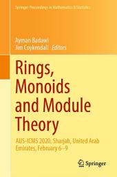 Icon image Rings, Monoids and Module Theory: AUS-ICMS 2020, Sharjah, United Arab Emirates, February 6–9