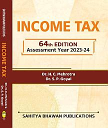 Icon image Income Tax A.Y 2023-24 For Semester V of Mahatma Gandhi University Kottayam