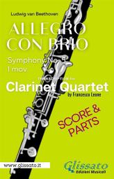 Icon image Allegro con Brio (Symphony No. 5) Clarinet Quartet (parts & score)