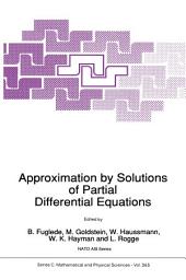 Icon image Approximation by Solutions of Partial Differential Equations