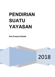 Icon image PENDIRIAN SUATU YAYASAN