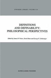 Icon image Definitions and Definability: Philosophical Perspectives