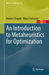 Icon image An Introduction to Metaheuristics for Optimization