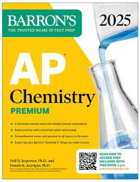 Icon image AP Chemistry Premium, 2025: Prep Book with 6 Practice Tests + Comprehensive Review + Online Practice